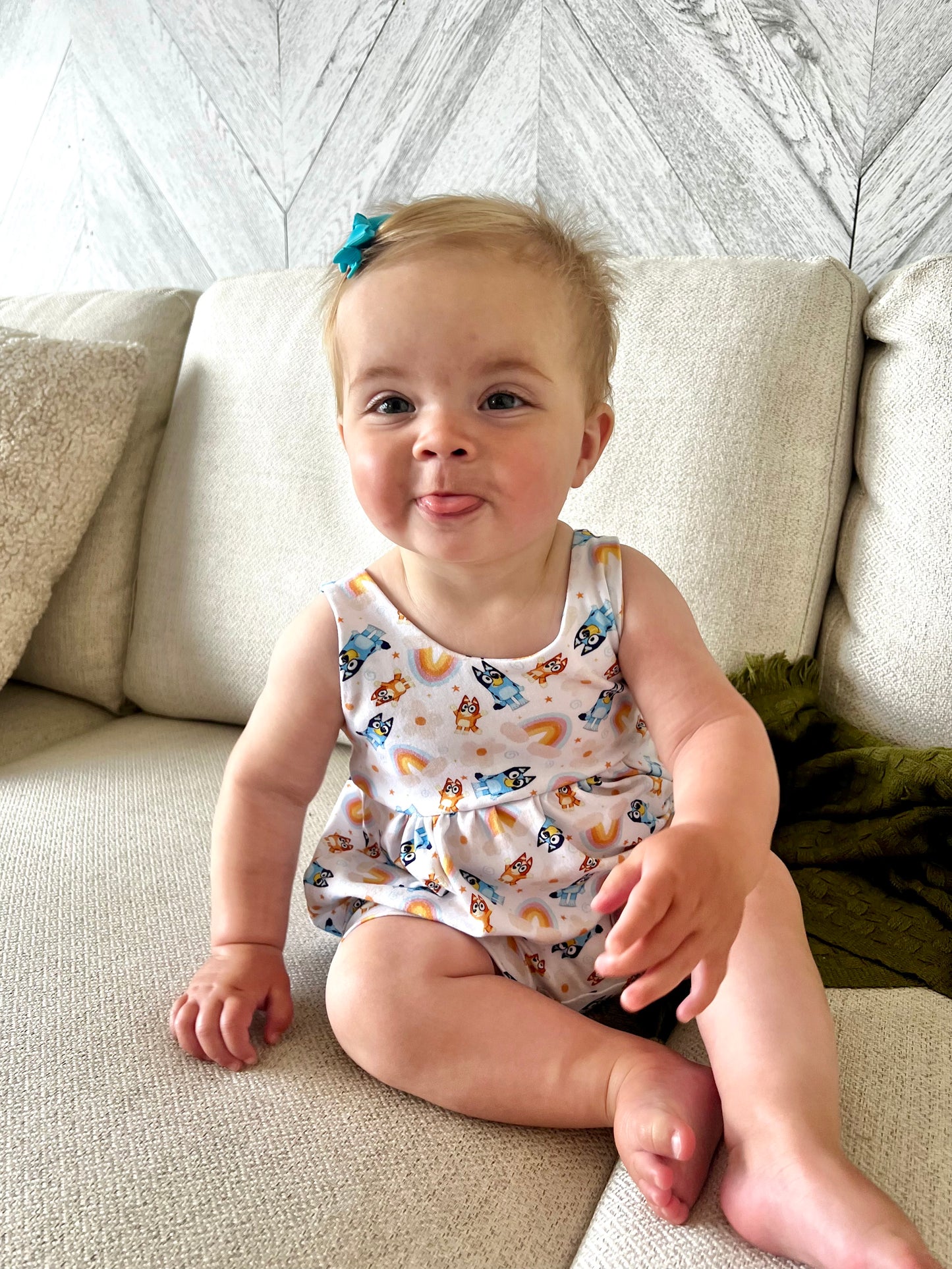 Holly Bubble Romper-Purple Floral