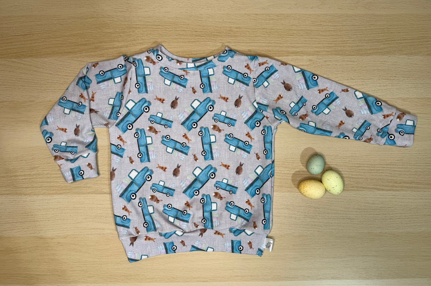Jayden Crewneck- Bunny Trucks