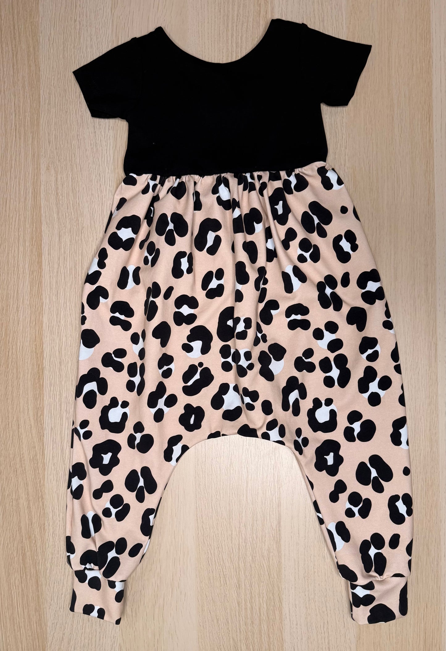 Anna Romper- Leopard