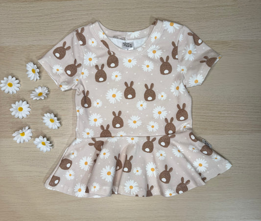 Polly Peplum -Bunny Butts