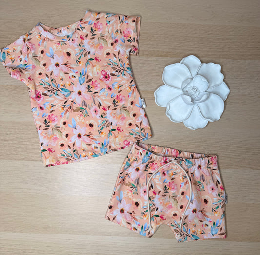Phoenix Lounge Set-Pink Floral