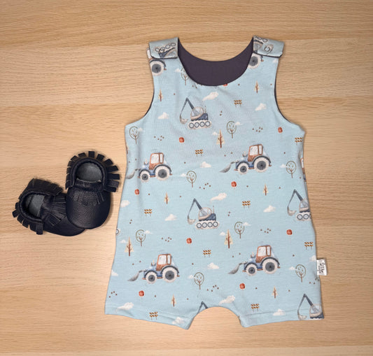 Hudson Cropped Romper- Dig It