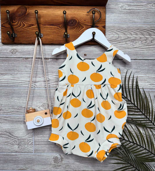 Holly Romper- Clementine