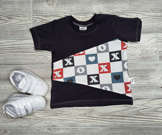 Color Block Tee- XOXO