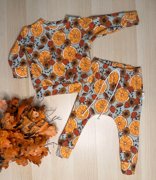 Finley Jogger Set- Citrus Berry
