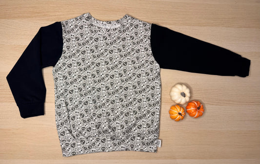 Halloween Crew- Skulls Black Sleeves